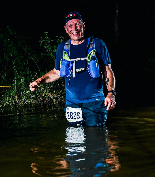 Ultra marathon runner